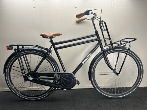 Tweedehands Herenfiets Spirit 28inch 56CM 3 versnellingen terugtraprem