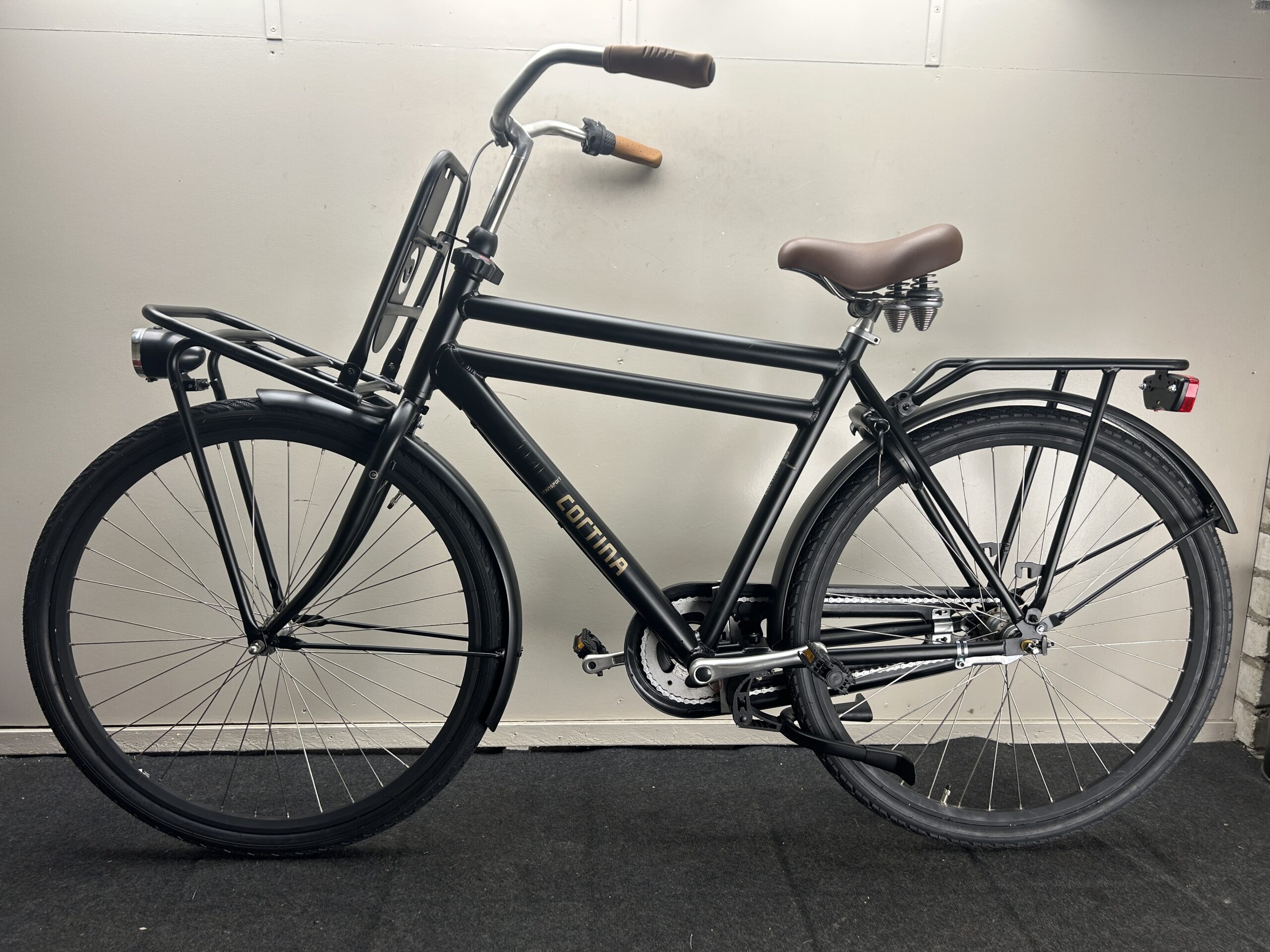 Tweedehands Herenfiets Cortina U4 28inch 55CM terugtrraprem - Afbeelding 2