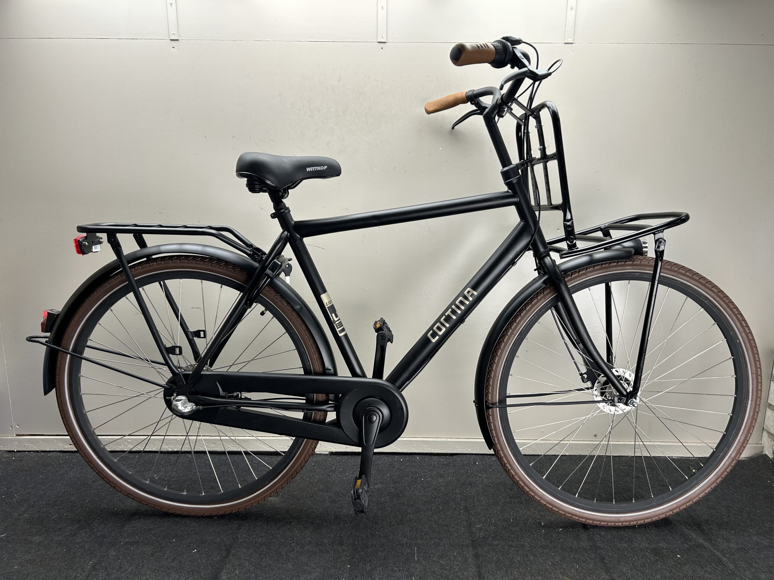 Tweedehands Herenfiets Cortina U1 28inch 55CM 3 versnellingen