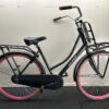 Tweedehands Omafiets Altec  28inch 52CM terugtraprem met voordrager