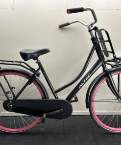 Tweedehands Omafiets Altec  28inch 52CM terugtraprem met voordrager