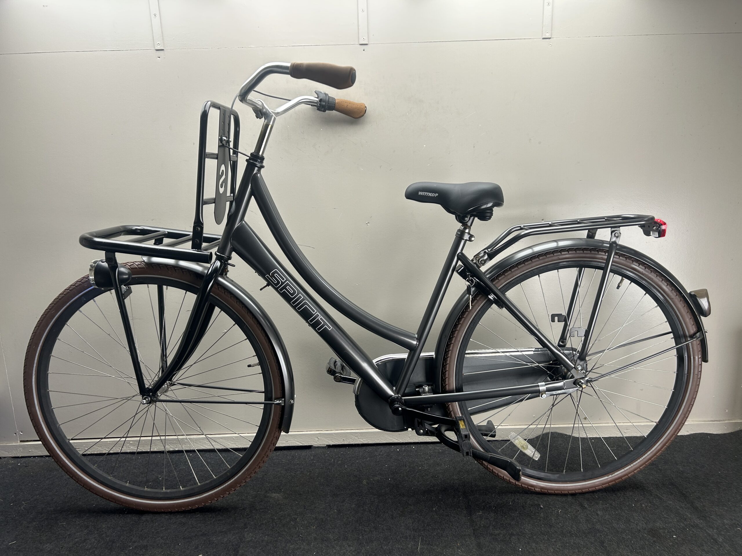 Tweedehands Damesfiets Spirit 28inch 48cm 3 versnellingen terugtraprem - Afbeelding 2