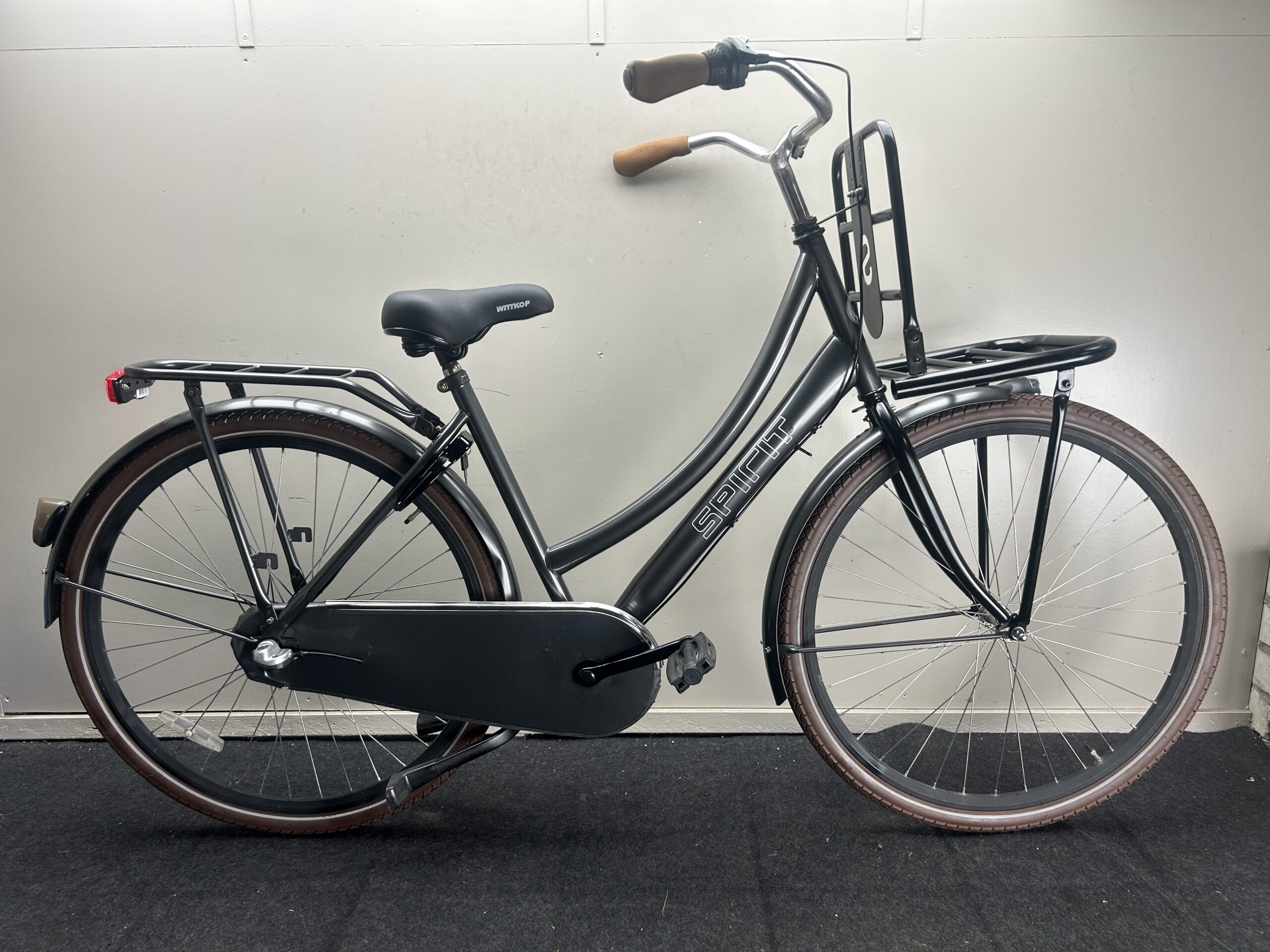 Tweedehands Damesfiets Spirit 28inch 48cm 3 versnellingen terugtraprem