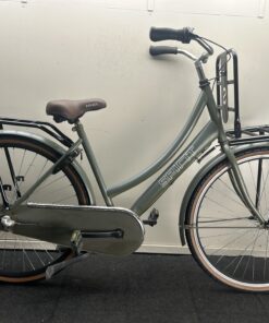 Tweedehands Damesfiets Spirit 28inch 49CM 3 versnellingen terugtraprem